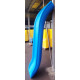 Дитяча пластикова гірка для ігрового майданчика з литого пластика 2.6 метра
